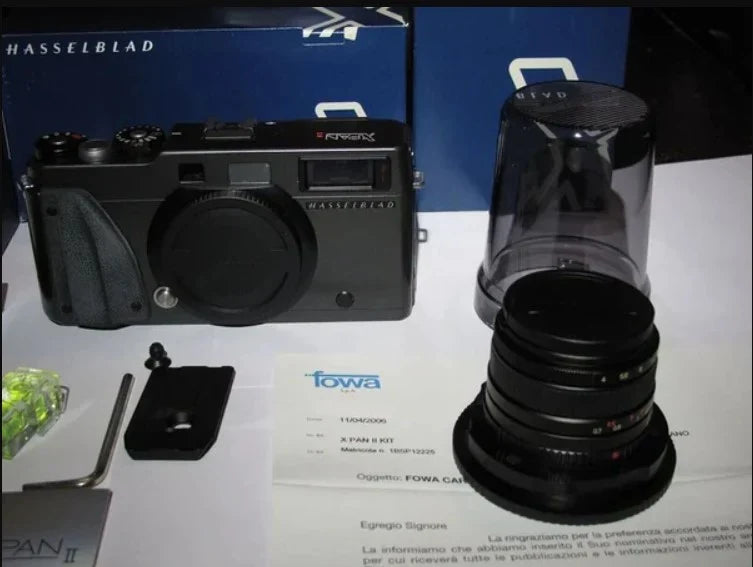 MINT Hasselblad XPan II Panoramic Kit w/ 45mm f/4 Lens - FULL BOXED / PAPERS