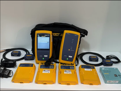 FLUKE Networks DSX-8000QI 2 GHz Cable Analyzer with Quad OLTS CAL-2024