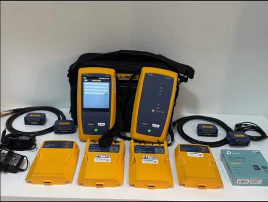 FLUKE Networks DSX-8000QI 2 GHz Cable Analyzer with Quad OLTS CAL-2024