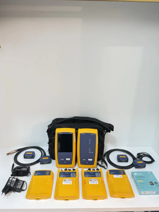 FLUKE Networks DSX-8000QI 2 GHz Cable Analyzer with Quad OLTS CAL-2024