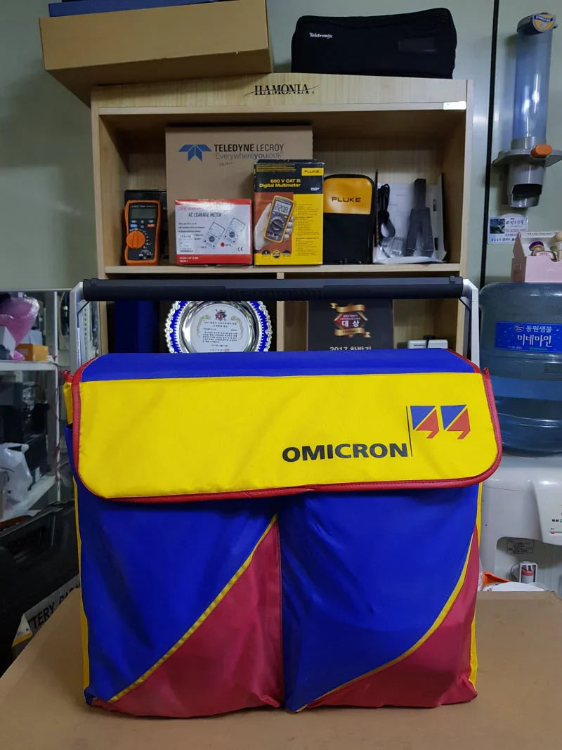 OMlCRON CMC 256 plus Relay Test Set & Substation Calibrator - Complete Kit with Manuals & Cables
