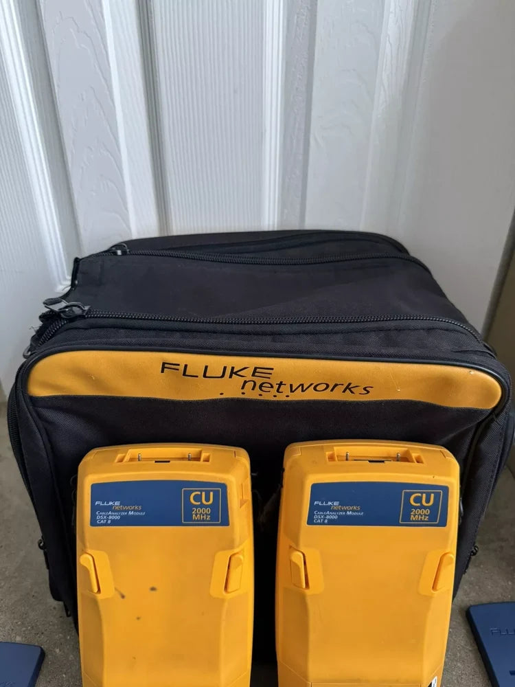 FLUKE Networks DSX-8000 Cable Certifier Tester Kit